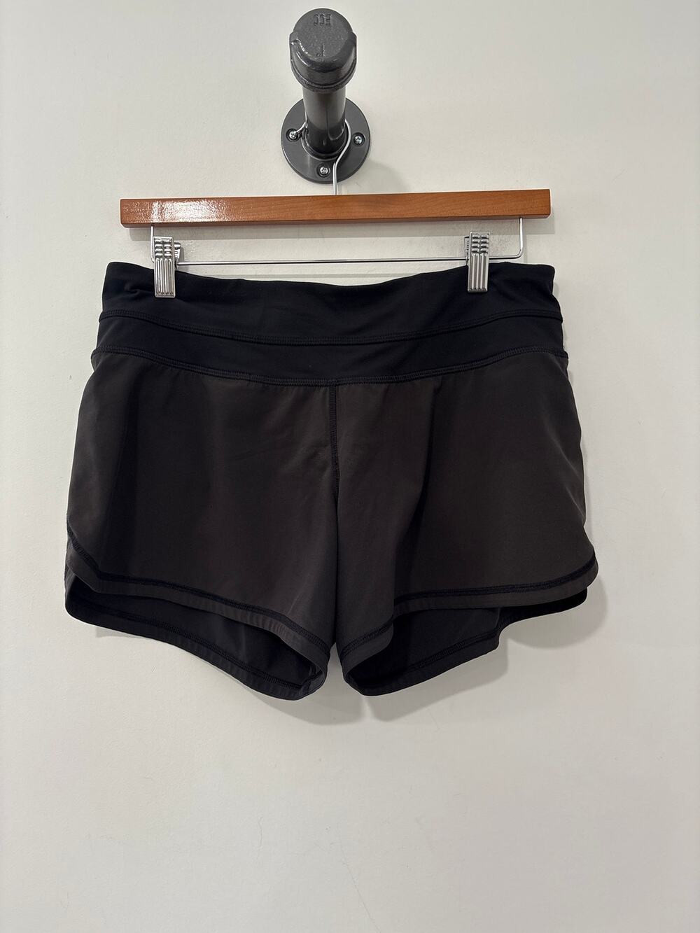 Lululemon Athletic Running Shorts 4" Faded Black Size 6